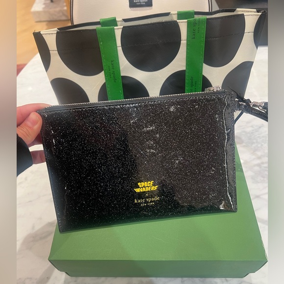 Kate Spade x Space Invaders Wristlet - Picture 3 of 4